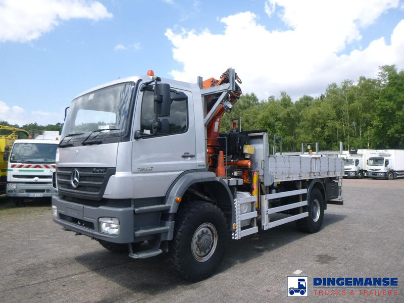 Mercedes-Benz Axor 1829 4x4 RHD + Atlas 85.2 A5L - Auto s hydraulickou rukou: obrázok 1 Mercedes-Benz Axor 1829 4x4 RHD + Atlas 85.2 A5L - Auto s hydraulickou rukou: obrázok 1