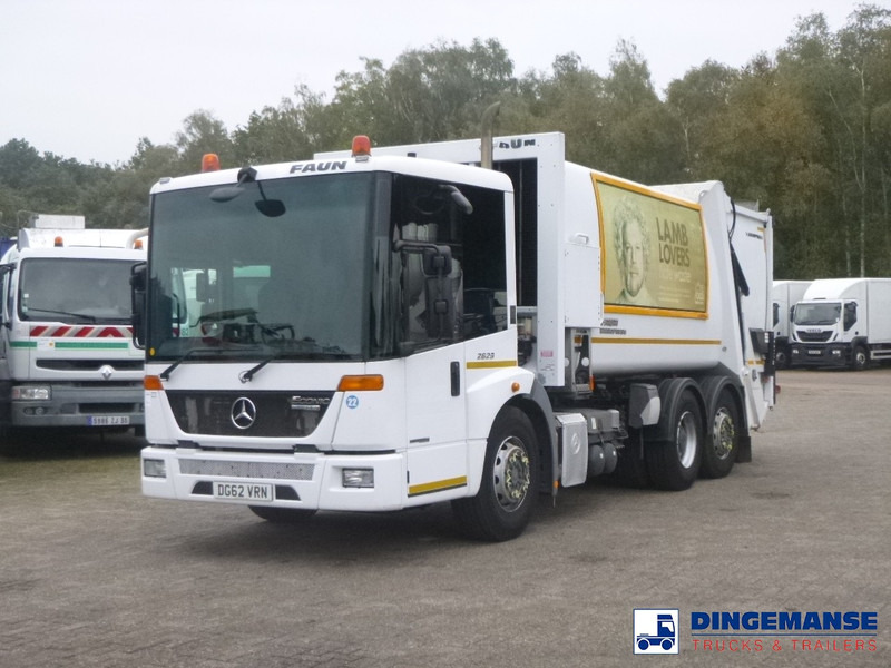Mercedes-Benz Econic 2629 6x2 RHD Faun Variopress refuse truck - Auto na odvoz odpadu: obrázok 1 Mercedes-Benz Econic 2629 6x2 RHD Faun Variopress refuse truck - Auto na odvoz odpadu: obrázok 1