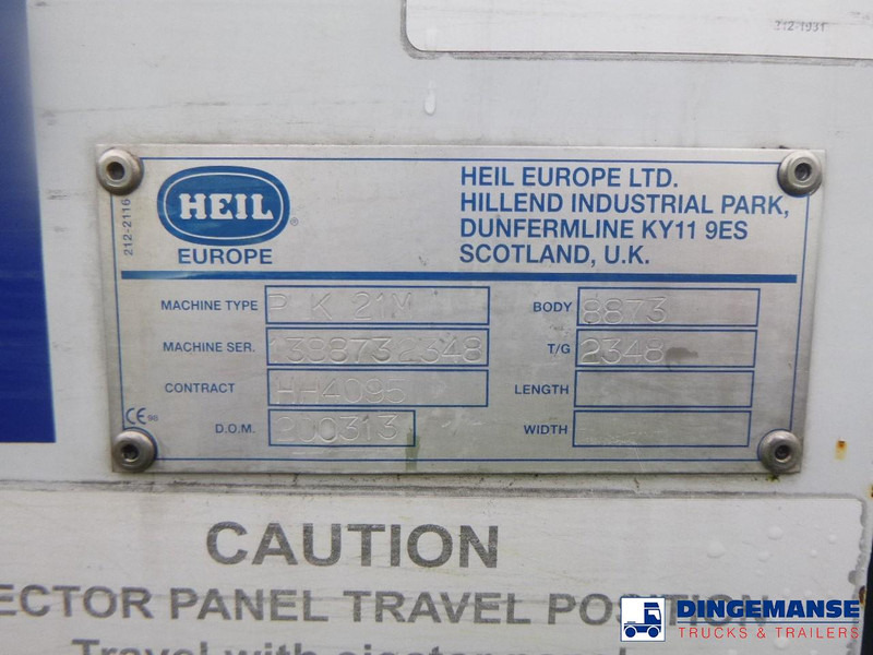 Auto na odvoz odpadu Mercedes-Benz Econic 2629 6x4 RHD Heil refuse truck: obrázok 14 Auto na odvoz odpadu Mercedes-Benz Econic 2629 6x4 RHD Heil refuse truck: obrázok 14