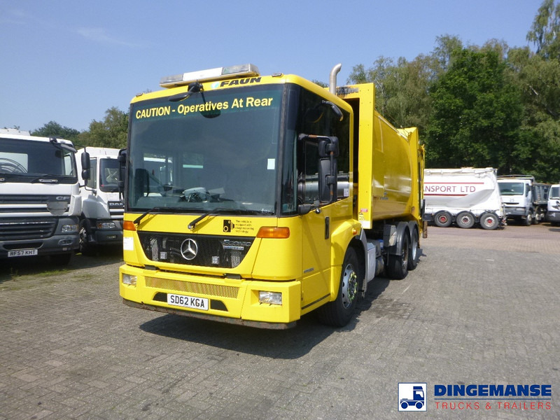 Mercedes-Benz Econic 2633 6x4 RHD Euro 5 EEV Faun Variopress refuse truck - Auto na odvoz odpadu: obrázok 1 Mercedes-Benz Econic 2633 6x4 RHD Euro 5 EEV Faun Variopress refuse truck - Auto na odvoz odpadu: obrázok 1