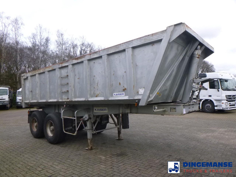 Robuste Kaiser Tipper trailer steel 24 m3 + tarpaulin - Náves sklápěcí: obrázok 2 Robuste Kaiser Tipper trailer steel 24 m3 + tarpaulin - Náves sklápěcí: obrázok 2