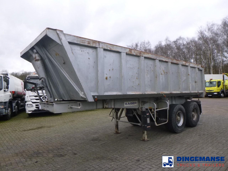 Robuste Kaiser Tipper trailer steel 24 m3 + tarpaulin - Náves sklápěcí: obrázok 1 Robuste Kaiser Tipper trailer steel 24 m3 + tarpaulin - Náves sklápěcí: obrázok 1