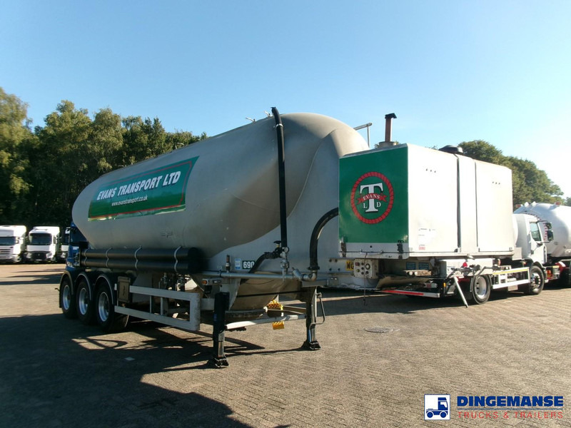 SPITZER Powder tank alu 37 m3 / 1 comp + compressor - Cisternový náves: obrázok 2 SPITZER Powder tank alu 37 m3 / 1 comp + compressor - Cisternový náves: obrázok 2