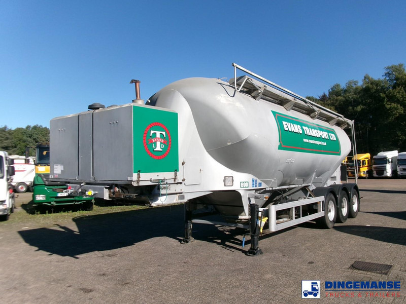 SPITZER Powder tank alu 37 m3 / 1 comp + compressor - Cisternový náves: obrázok 1 SPITZER Powder tank alu 37 m3 / 1 comp + compressor - Cisternový náves: obrázok 1
