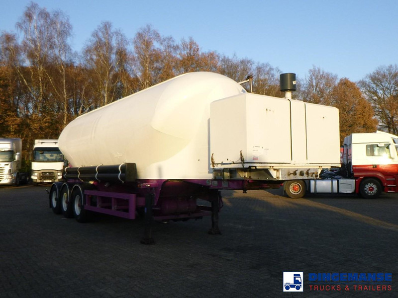 SPITZER Powder tank alu 37 m3 + engine/compressor - Cisternový náves: obrázok 2 SPITZER Powder tank alu 37 m3 + engine/compressor - Cisternový náves: obrázok 2