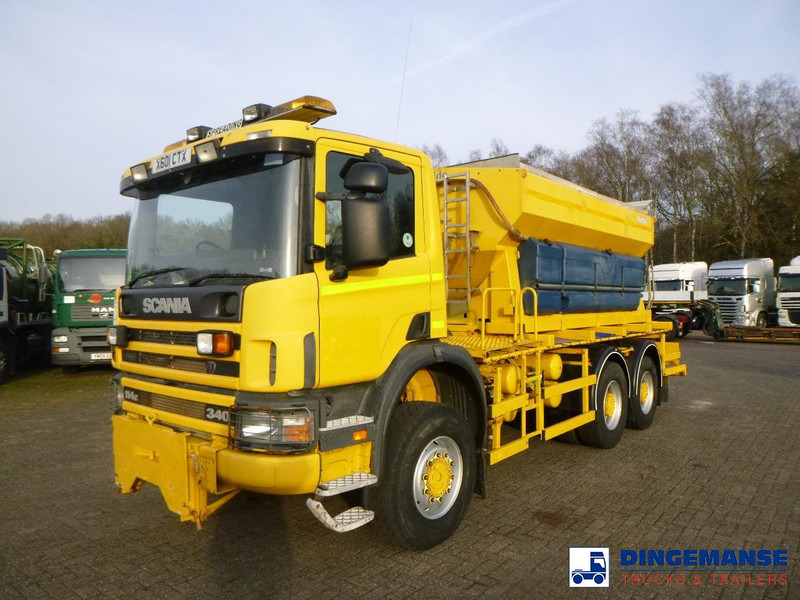 Scania P114-340 CB 6X6 RHD gritter / snow plough - Vozidlo na odpratávanie snehu: obrázok 1 Scania P114-340 CB 6X6 RHD gritter / snow plough - Vozidlo na odpratávanie snehu: obrázok 1
