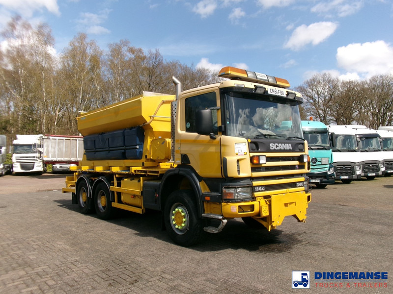Scania P114-340 CB 6X6 RHD gritter / snow plough - Vozidlo na odpratávanie snehu: obrázok 2 Scania P114-340 CB 6X6 RHD gritter / snow plough - Vozidlo na odpratávanie snehu: obrázok 2