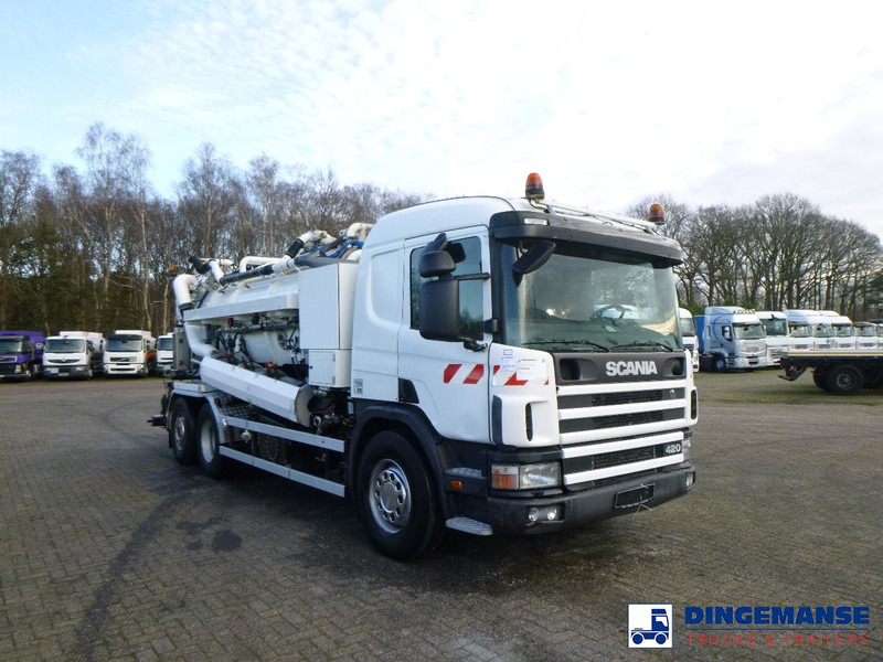 Scania P124-420 6x2 vacuum tank 10.5 m3 - Fekálne vozidlo: obrázok 2 Scania P124-420 6x2 vacuum tank 10.5 m3 - Fekálne vozidlo: obrázok 2