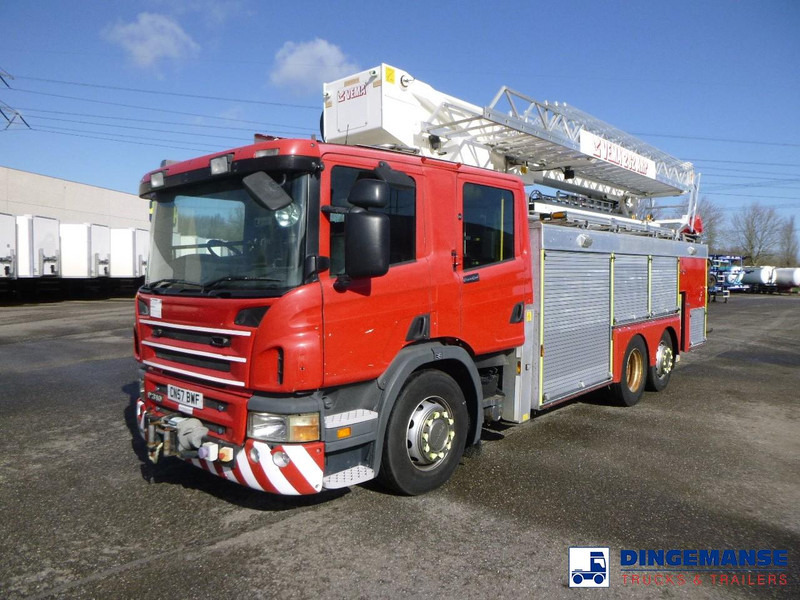 Scania P310 6x2 RHD fire truck + pump, ladder & manlift - Hasičské vozidlo: obrázok 1 Scania P310 6x2 RHD fire truck + pump, ladder & manlift - Hasičské vozidlo: obrázok 1