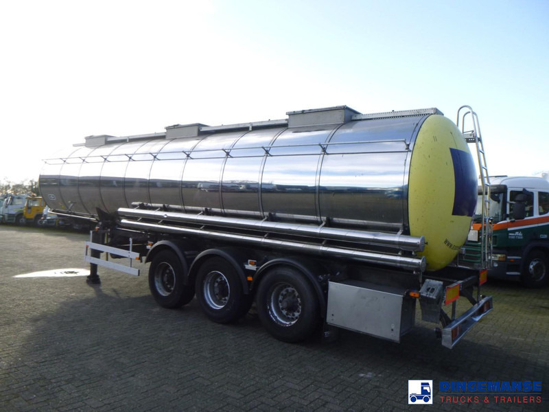 Van Hool Chemical tank inox 30 m3 / 3 comp - Cisternový príves: obrázok 3 Van Hool Chemical tank inox 30 m3 / 3 comp - Cisternový príves: obrázok 3