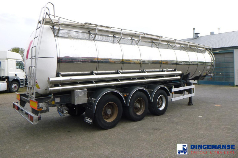 Van Hool Chemical tank inox L4BH 30 m3 / 3 comp - Cisternový náves: obrázok 4 Van Hool Chemical tank inox L4BH 30 m3 / 3 comp - Cisternový náves: obrázok 4