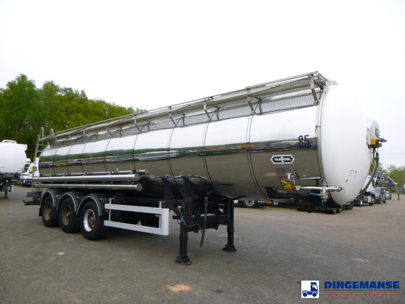 Van Hool Chemical tank inox L4BH 30 m3 / 3 comp - Cisternový náves: obrázok 2 Van Hool Chemical tank inox L4BH 30 m3 / 3 comp - Cisternový náves: obrázok 2