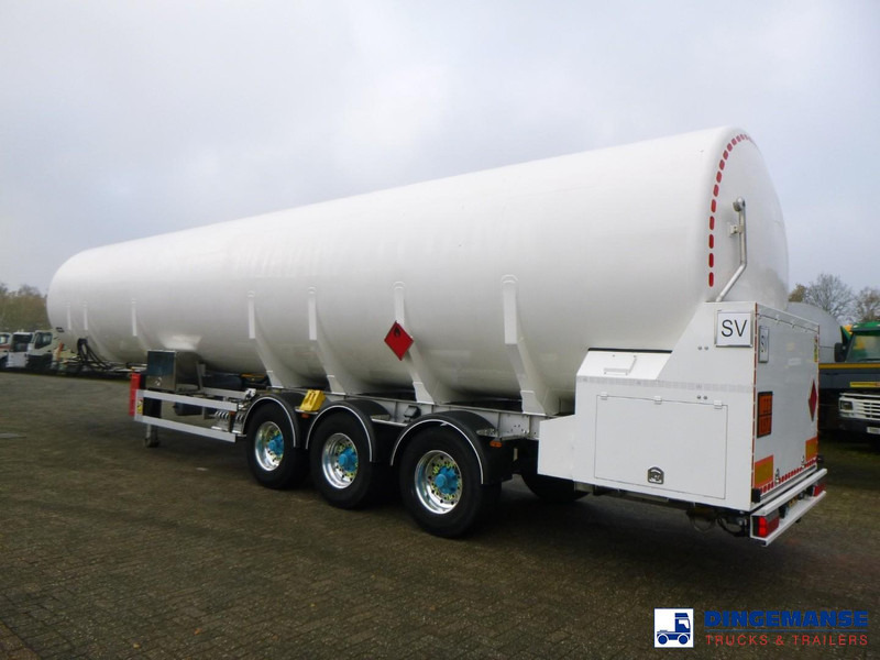 Van Hool Cryogenic tank inox 58.6 m3 / 1 comp / R10,4BN (methane/argon/nitrogen) - Cisternový náves: obrázok 3 Van Hool Cryogenic tank inox 58.6 m3 / 1 comp / R10,4BN (methane/argon/nitrogen) - Cisternový náves: obrázok 3