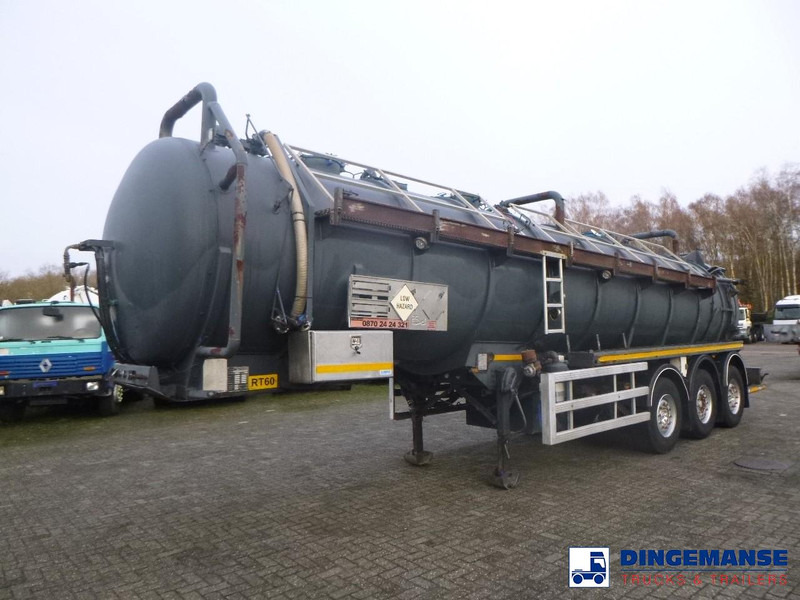 WHALE Vacuum tank inox 30 m3 / 1 comp + pump - Cisternový náves: obrázok 1 WHALE Vacuum tank inox 30 m3 / 1 comp + pump - Cisternový náves: obrázok 1