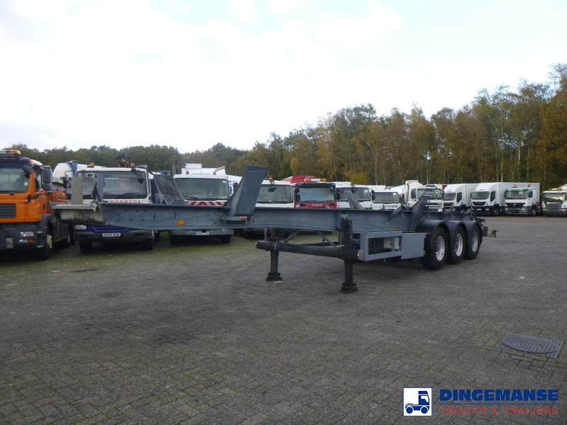 Filiat 3-axle tank trailer chassis incl supports - Cisternový náves: obrázok 1 Filiat 3-axle tank trailer chassis incl supports - Cisternový náves: obrázok 1
