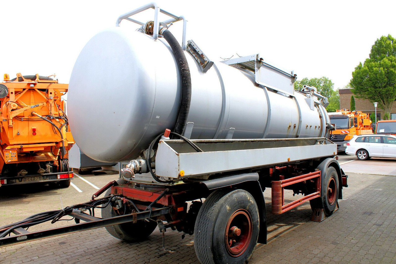 2-Achs Haller 12m³ Saug u. Druck Anhänger Ex-ADR - Cisternový príves: obrázok 2 2-Achs Haller 12m³ Saug u. Druck Anhänger Ex-ADR - Cisternový príves: obrázok 2