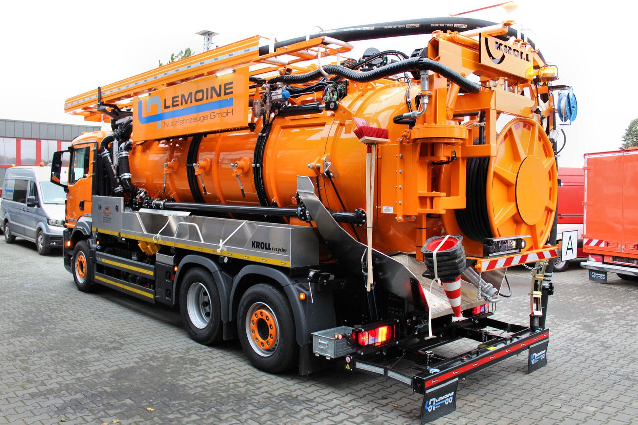 MAN TGS 26.480 6x2 Kroll 13m³ WRG Wasserrückgewinner - Fekálne vozidlo: obrázok 4 MAN TGS 26.480 6x2 Kroll 13m³ WRG Wasserrückgewinner - Fekálne vozidlo: obrázok 4