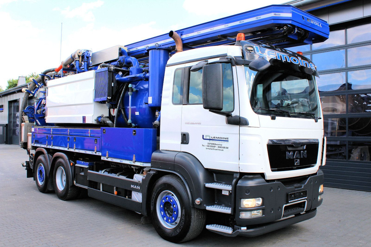 MAN TGS 28.440 6x2 Kroll 14,5m³ W-Rückgewinner KOMBI - Fekálne vozidlo: obrázok 2 MAN TGS 28.440 6x2 Kroll 14,5m³ W-Rückgewinner KOMBI - Fekálne vozidlo: obrázok 2