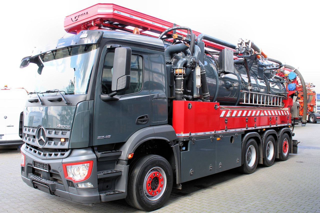 Mercedes-Benz AROCS 3246 8x4 Kroll 16m³ WRG Winterheizung -15C - Fekálne vozidlo: obrázok 2 Mercedes-Benz AROCS 3246 8x4 Kroll 16m³ WRG Winterheizung -15C - Fekálne vozidlo: obrázok 2