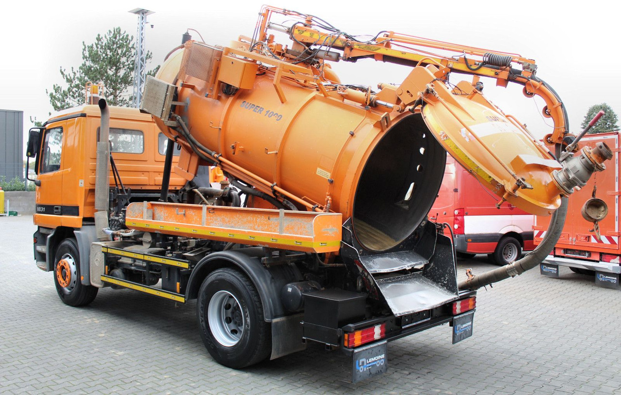 Mercedes-Benz Actros 1831 4x2 Hellmers 6,5m³ V2A INOX Kipper - Fekálne vozidlo: obrázok 3 Mercedes-Benz Actros 1831 4x2 Hellmers 6,5m³ V2A INOX Kipper - Fekálne vozidlo: obrázok 3