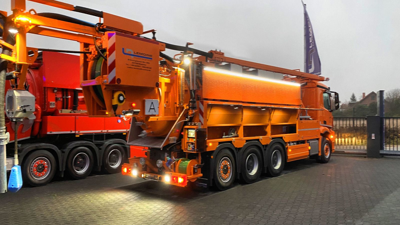 Mercedes-Benz Arocs 3551 8x4 Müller 16mCanalmaster F160EWA WRG - Fekálne vozidlo: obrázok 2 Mercedes-Benz Arocs 3551 8x4 Müller 16mCanalmaster F160EWA WRG - Fekálne vozidlo: obrázok 2