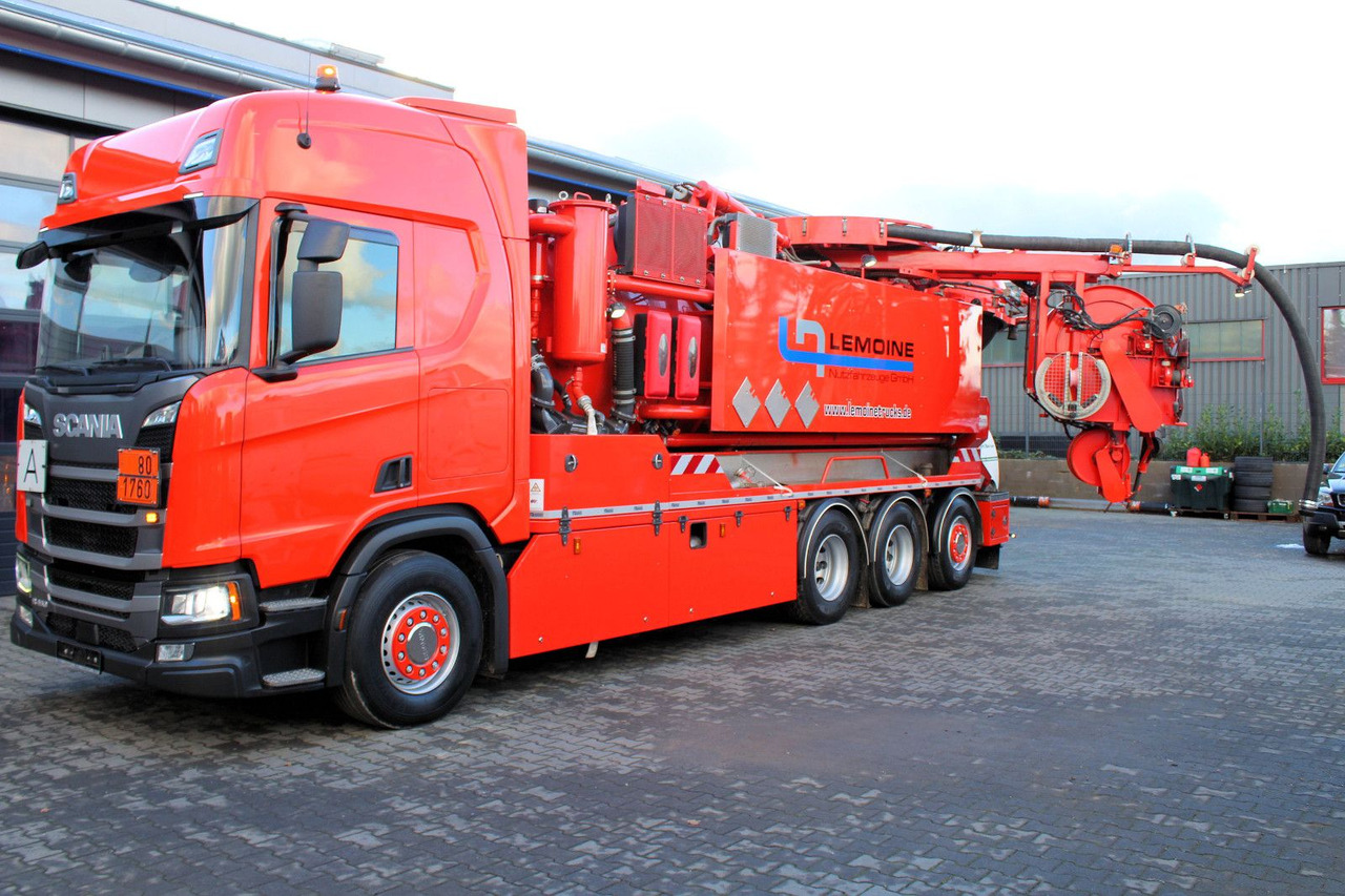 Scania R450 8x4 Kroll 19m³ W-Rückgewinner Kombi-HD +ADR - Fekálne vozidlo: obrázok 2 Scania R450 8x4 Kroll 19m³ W-Rückgewinner Kombi-HD +ADR - Fekálne vozidlo: obrázok 2