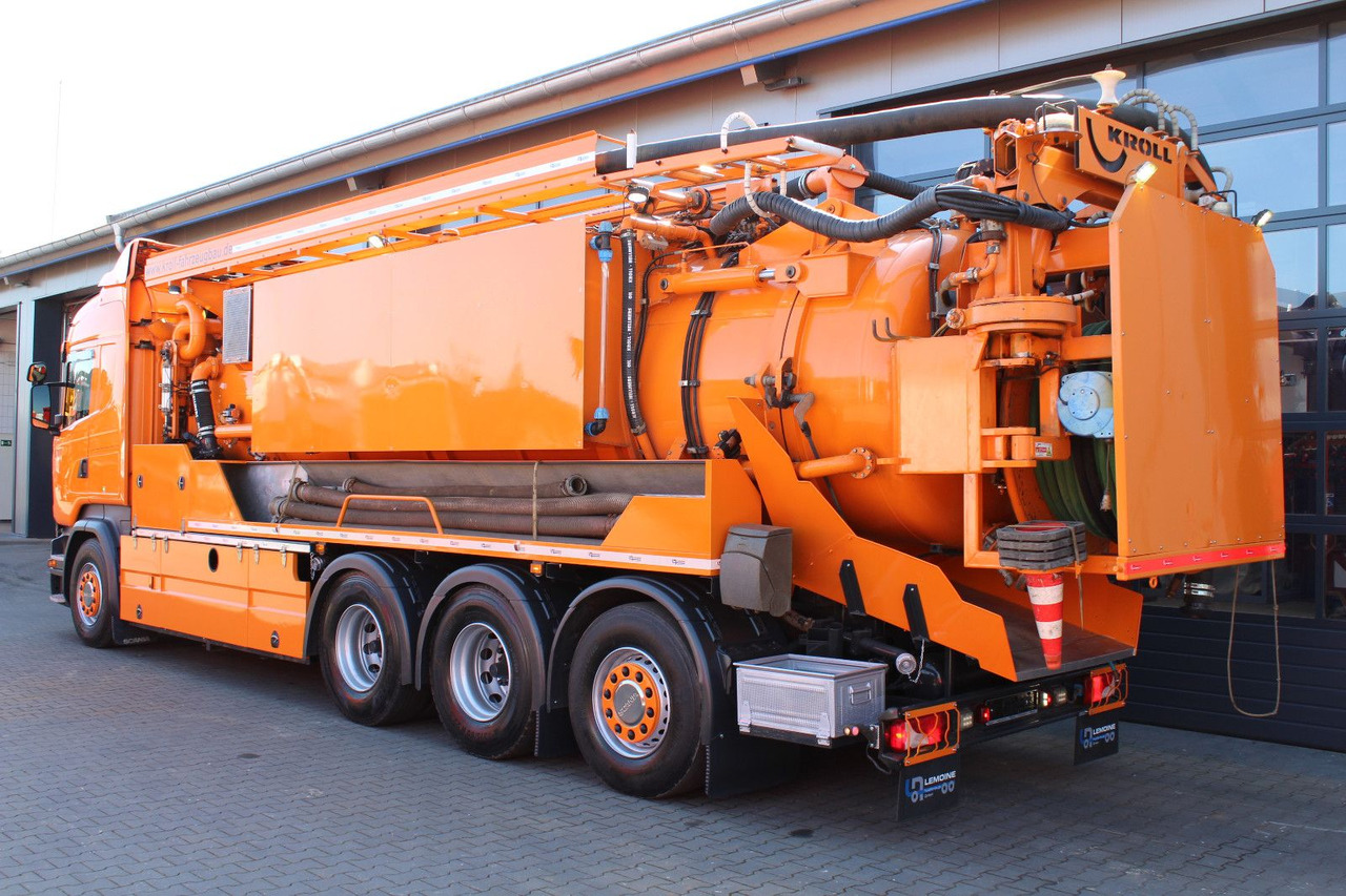 Scania R450 8x4 Kroll 19m³ Wasserrückgewinner Kombi-HD - Fekálne vozidlo: obrázok 5 Scania R450 8x4 Kroll 19m³ Wasserrückgewinner Kombi-HD - Fekálne vozidlo: obrázok 5