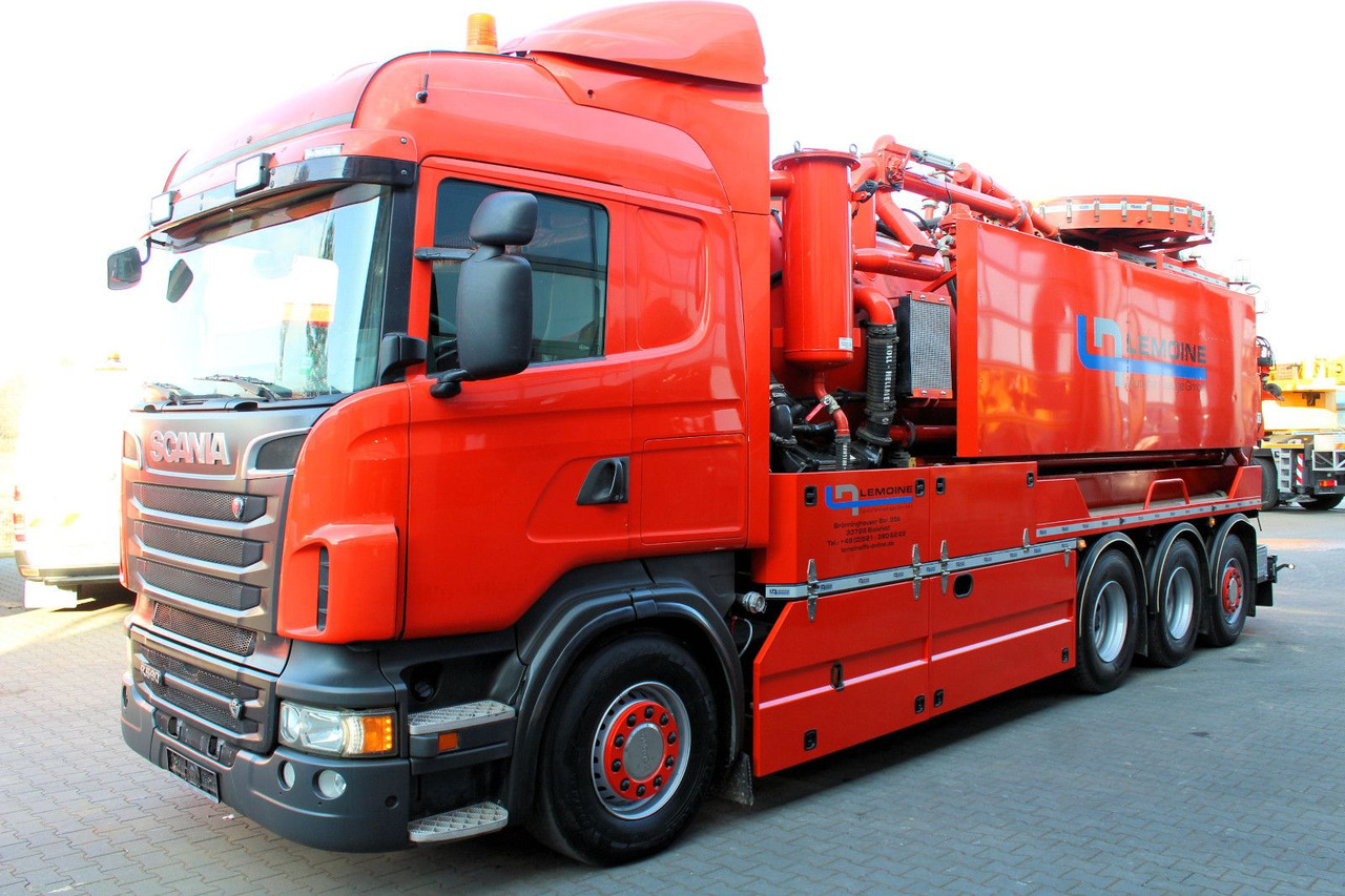 Scania R560 V8 8x4 Kroll 20m³ WRG 2x HD-Pumpe 620 Liter - Fekálne vozidlo: obrázok 4 Scania R560 V8 8x4 Kroll 20m³ WRG 2x HD-Pumpe 620 Liter - Fekálne vozidlo: obrázok 4