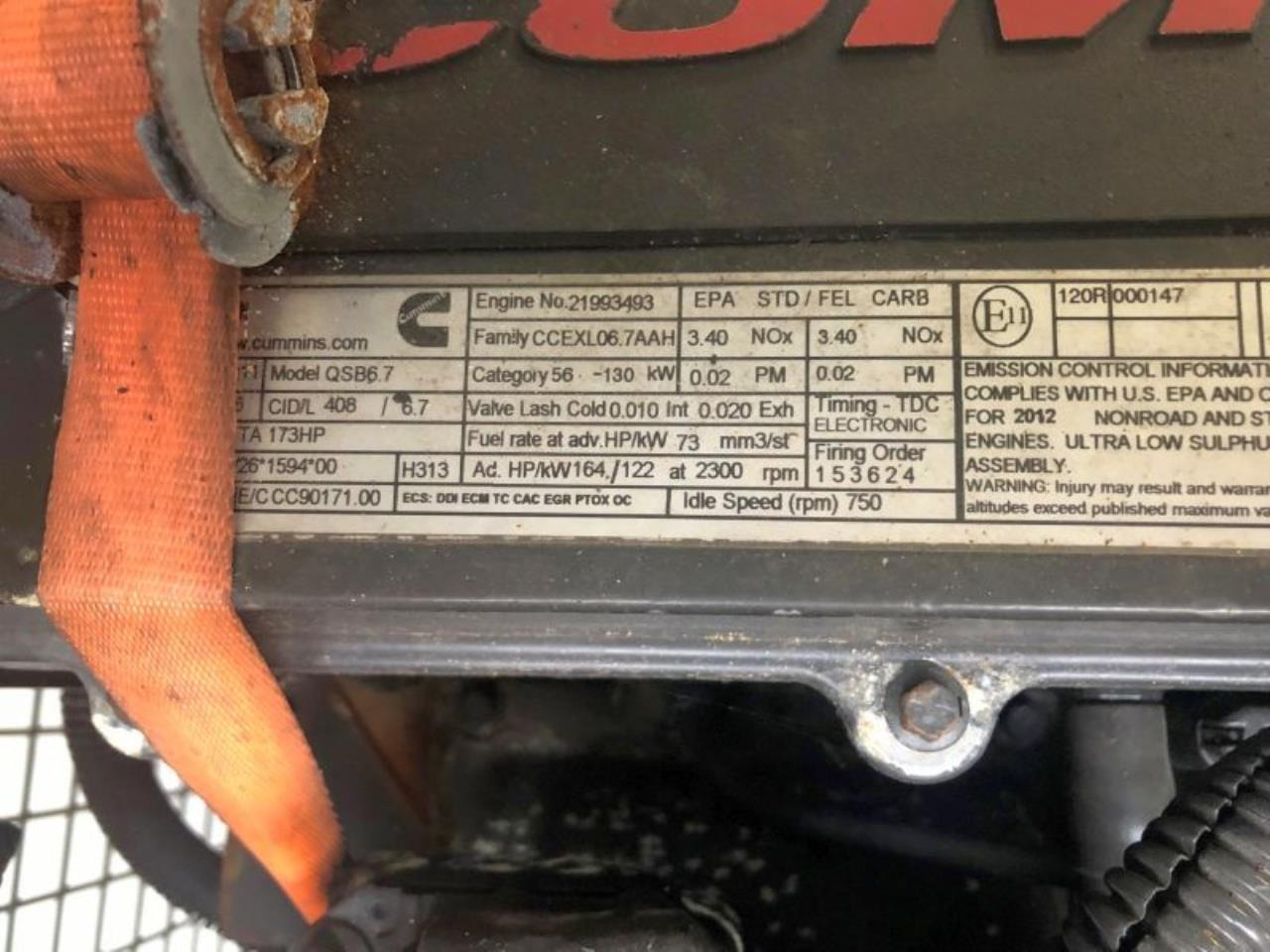 Cummins QSB6.7 164 - Motor: obrázok 3 Cummins QSB6.7 164 - Motor: obrázok 3