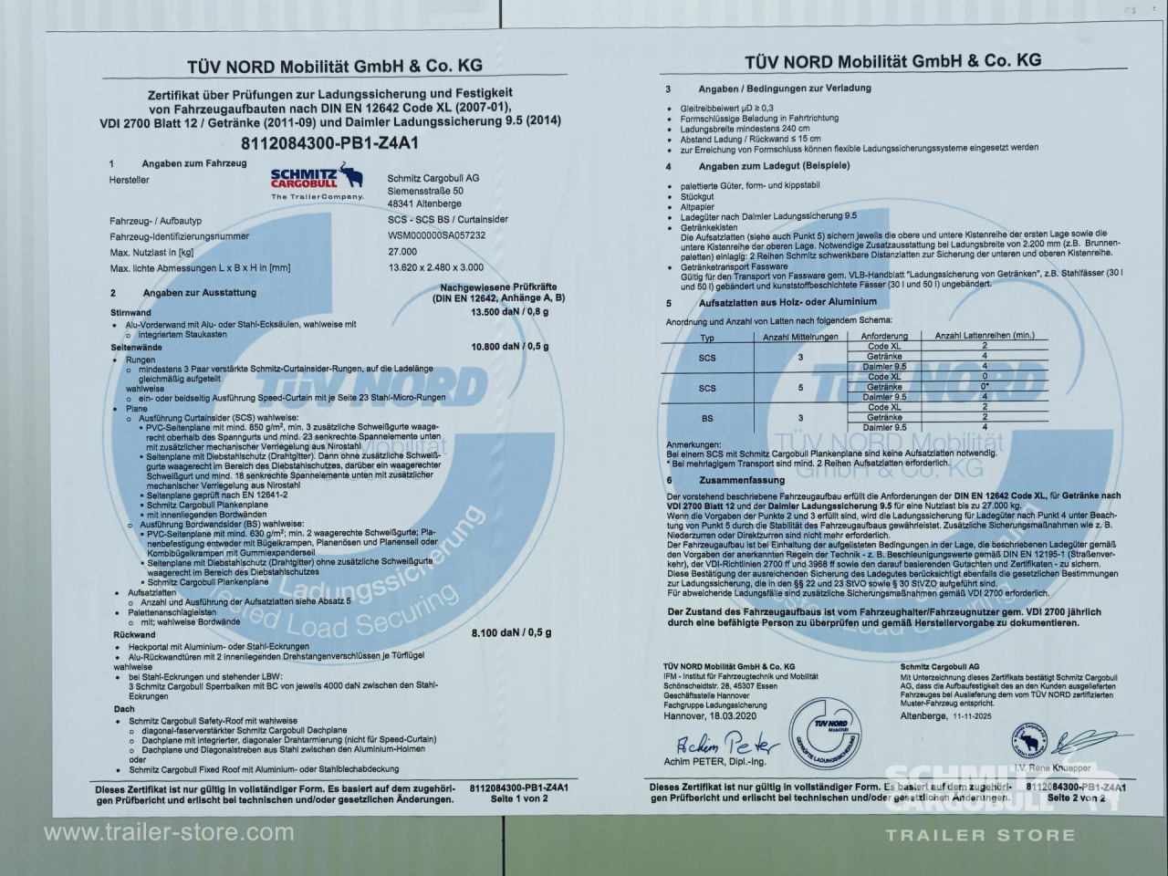 SCHMITZ Auflieger Curtainsider Standard - Plachtový náves: obrázok 4 SCHMITZ Auflieger Curtainsider Standard - Plachtový náves: obrázok 4