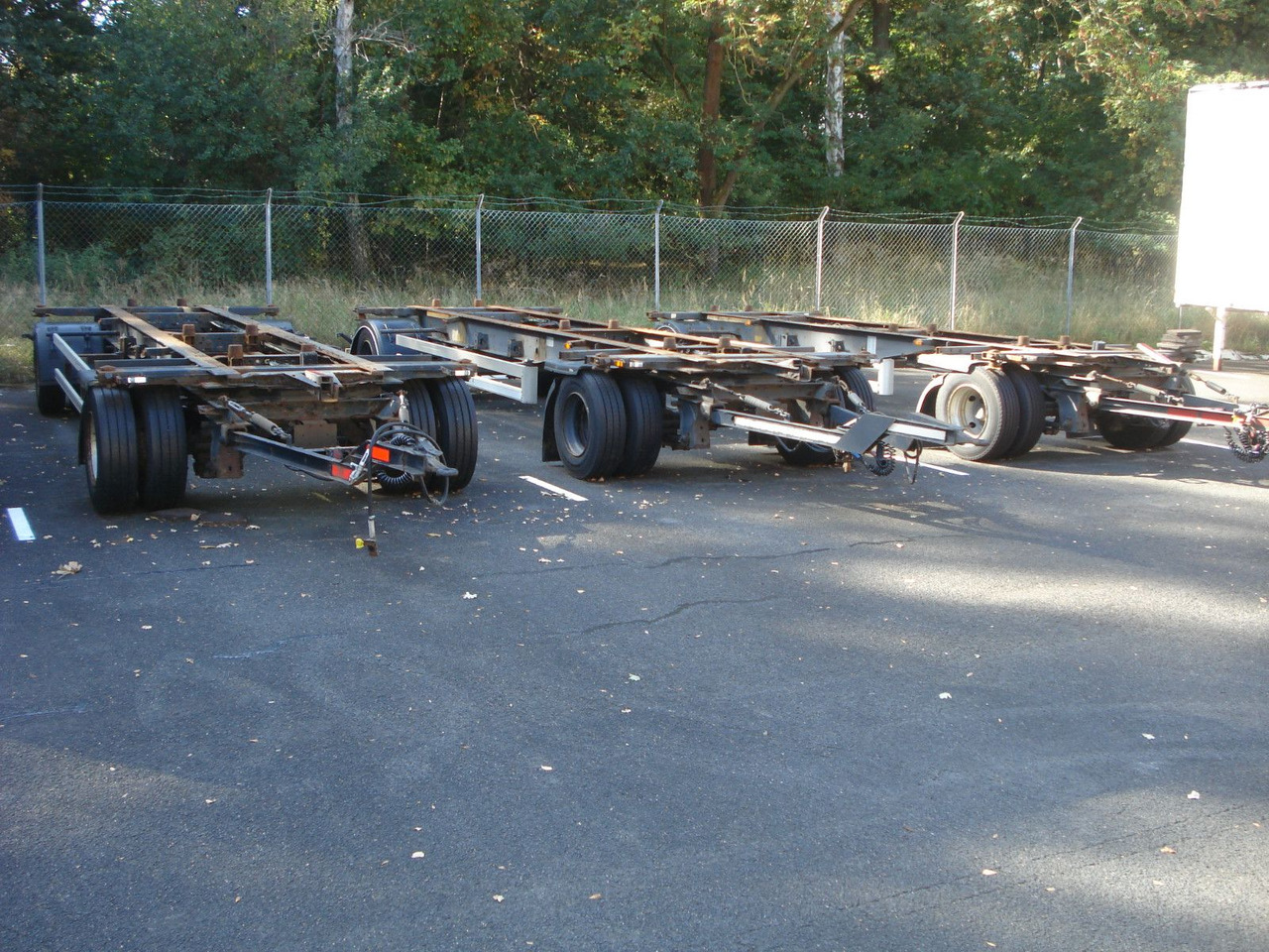 Krone AZ 18 A Drehschemel Zwillingsbereift! - Príves preprava kontajnerov/ Výmenná nadstavba: obrázok 1 Krone AZ 18 A Drehschemel Zwillingsbereift! - Príves preprava kontajnerov/ Výmenná nadstavba: obrázok 1