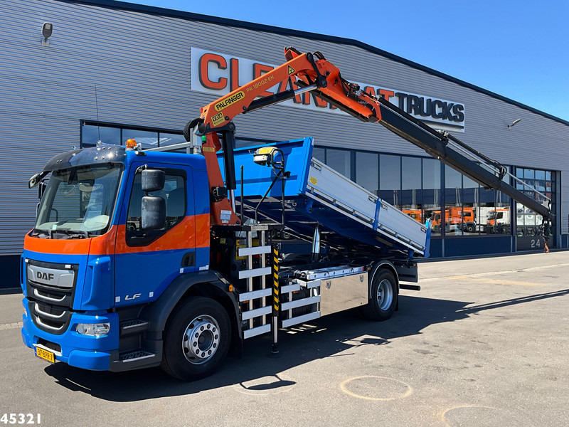 DAF FA LF 230 Euro 6 Palfinger 18 Tonmeter laadkraan Just 6.783 km! - Sklápač, Auto s hydraulickou rukou: obrázok 1 DAF FA LF 230 Euro 6 Palfinger 18 Tonmeter laadkraan Just 6.783 km! - Sklápač, Auto s hydraulickou rukou: obrázok 1