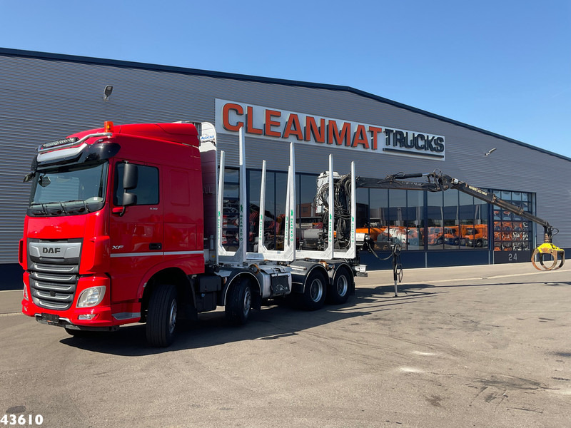 DAF FAD XF 530 8x4 Holzkran - Auto s hydraulickou rukou: obrázok 2 DAF FAD XF 530 8x4 Holzkran - Auto s hydraulickou rukou: obrázok 2