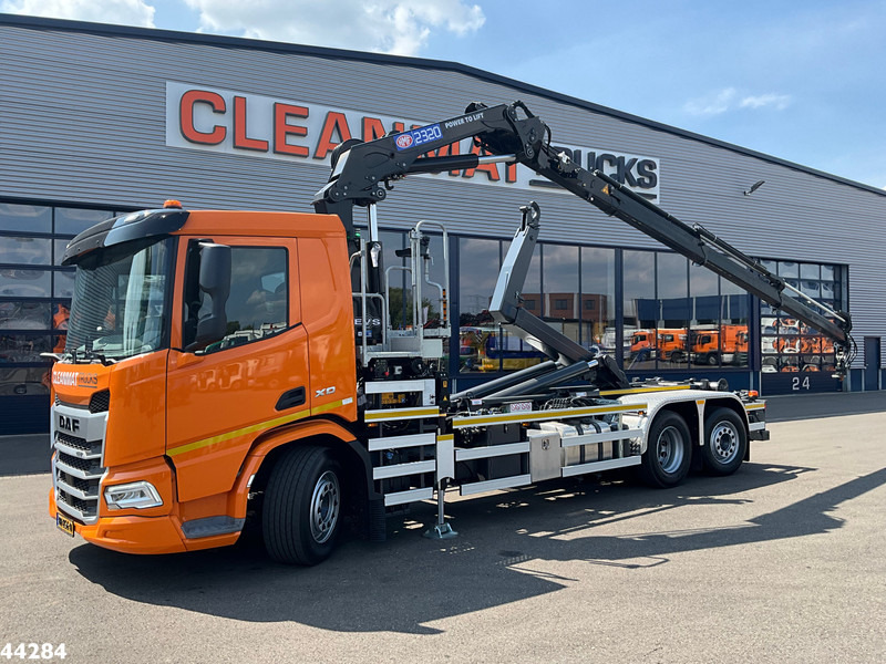 DAF FAN XD 450 Euro 6 HMF 23 Tonmeter laadkraan - Hákový nosič kontajnerov, Auto s hydraulickou rukou: obrázok 1 DAF FAN XD 450 Euro 6 HMF 23 Tonmeter laadkraan - Hákový nosič kontajnerov, Auto s hydraulickou rukou: obrázok 1