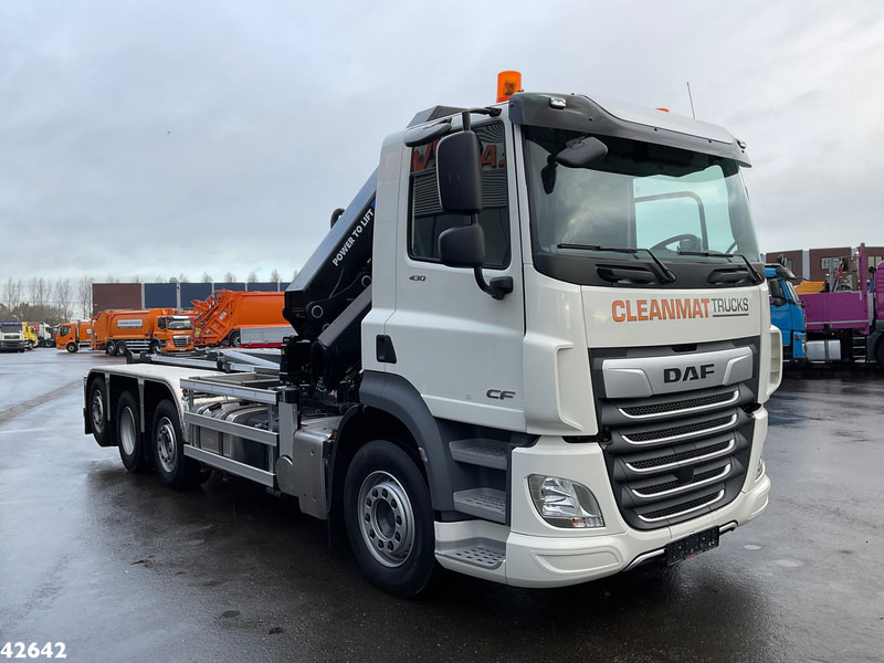DAF FAQ CF 430 HMF 28 Tonmeter laadkraan - Hákový nosič kontajnerov, Auto s hydraulickou rukou: obrázok 3 DAF FAQ CF 430 HMF 28 Tonmeter laadkraan - Hákový nosič kontajnerov, Auto s hydraulickou rukou: obrázok 3