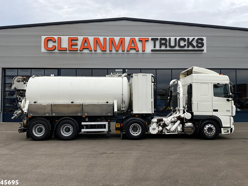 DAF FT 105 XF 460 Just 196.550 km + IPSAM 18m³ Combi oplegger - Fekálne vozidlo: obrázok 3 DAF FT 105 XF 460 Just 196.550 km + IPSAM 18m³ Combi oplegger - Fekálne vozidlo: obrázok 3