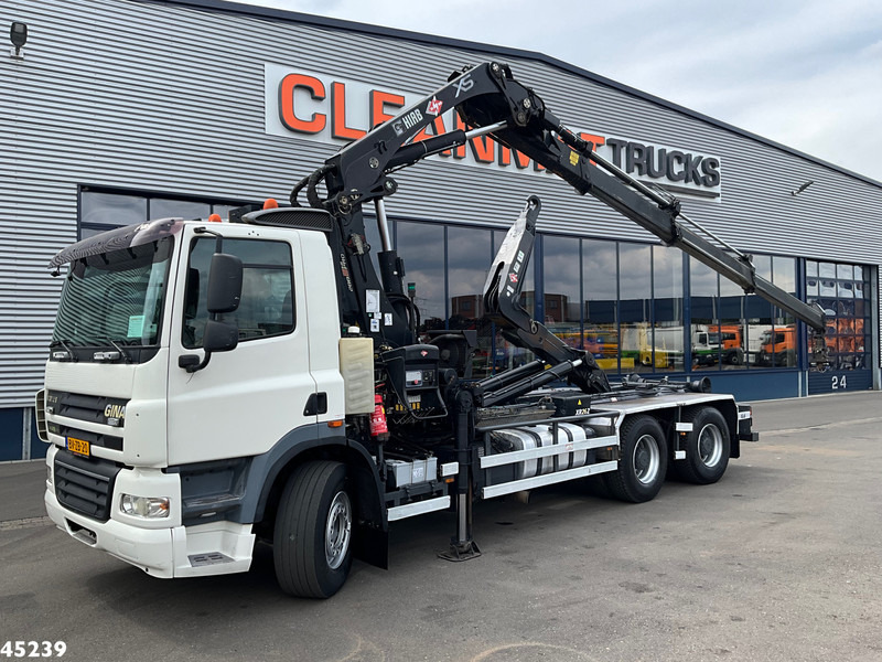 Ginaf X 3232 S Euro 5 Manual Hiab 28 Tonmeter laadkraan - Hákový nosič kontajnerov, Auto s hydraulickou rukou: obrázok 1 Ginaf X 3232 S Euro 5 Manual Hiab 28 Tonmeter laadkraan - Hákový nosič kontajnerov, Auto s hydraulickou rukou: obrázok 1