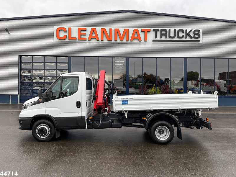 Iveco Daily 72C18 HMF laadkraan 3,4 Tonmeter laadkraan + Meiller 3-zijdige kipper New & Unused!! - Sklápač, Auto s hydraulickou rukou: obrázok 4 Iveco Daily 72C18 HMF laadkraan 3,4 Tonmeter laadkraan + Meiller 3-zijdige kipper New & Unused!! - Sklápač, Auto s hydraulickou rukou: obrázok 4