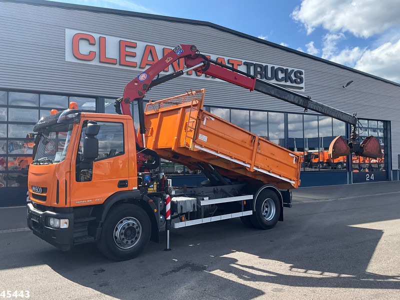 Iveco ML190EL25 HMF 10 Tonmeter laadkraan Just 73.307 km! - Sklápač, Auto s hydraulickou rukou: obrázok 1 Iveco ML190EL25 HMF 10 Tonmeter laadkraan Just 73.307 km! - Sklápač, Auto s hydraulickou rukou: obrázok 1