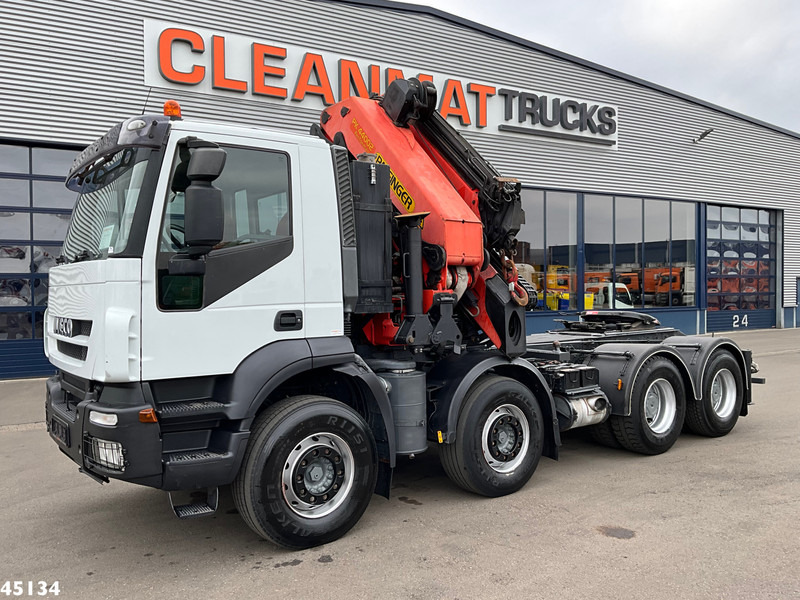 Iveco Stralis AD410T44 8x4 Palfinger 44 Tonmeter laadkraan + Fly-Jib Just 222.398 km! - Auto s hydraulickou rukou: obrázok 4 Iveco Stralis AD410T44 8x4 Palfinger 44 Tonmeter laadkraan + Fly-Jib Just 222.398 km! - Auto s hydraulickou rukou: obrázok 4