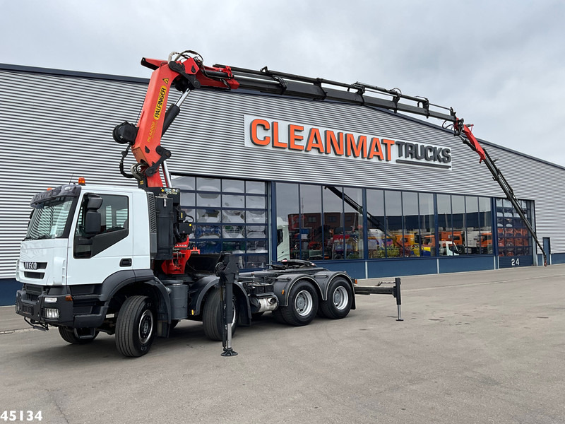 Iveco Stralis AD410T44 8x4 Palfinger 44 Tonmeter laadkraan + Fly-Jib Just 222.398 km! - Auto s hydraulickou rukou: obrázok 3 Iveco Stralis AD410T44 8x4 Palfinger 44 Tonmeter laadkraan + Fly-Jib Just 222.398 km! - Auto s hydraulickou rukou: obrázok 3