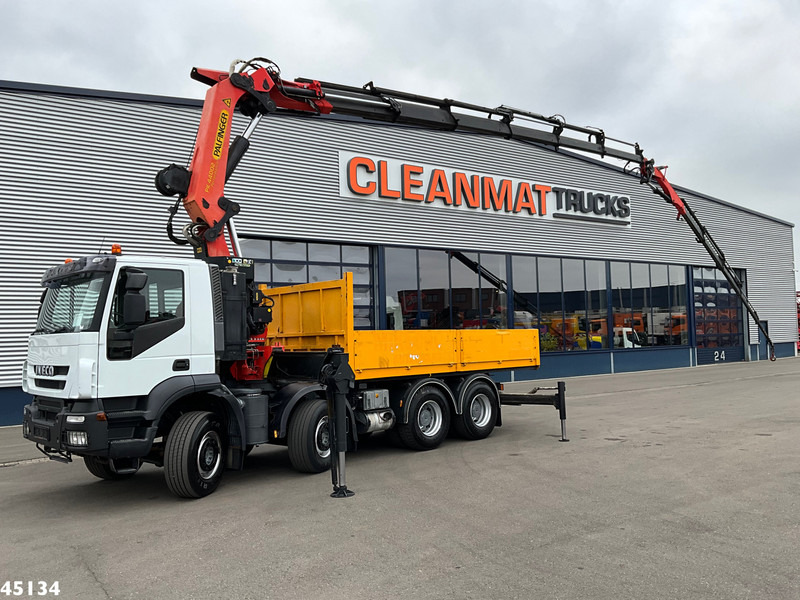 Iveco Stralis AD410T44 8x4 Palfinger 44 Tonmeter laadkraan + Fly-Jib Just 222.398 km! - Auto s hydraulickou rukou: obrázok 1 Iveco Stralis AD410T44 8x4 Palfinger 44 Tonmeter laadkraan + Fly-Jib Just 222.398 km! - Auto s hydraulickou rukou: obrázok 1