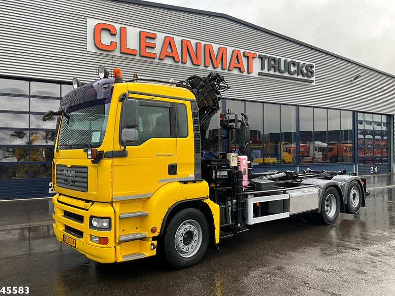MAN TGA 26.360 Hiab 16 Tonmeter laadkraan - Hákový nosič kontajnerov, Auto s hydraulickou rukou: obrázok 2 MAN TGA 26.360 Hiab 16 Tonmeter laadkraan - Hákový nosič kontajnerov, Auto s hydraulickou rukou: obrázok 2