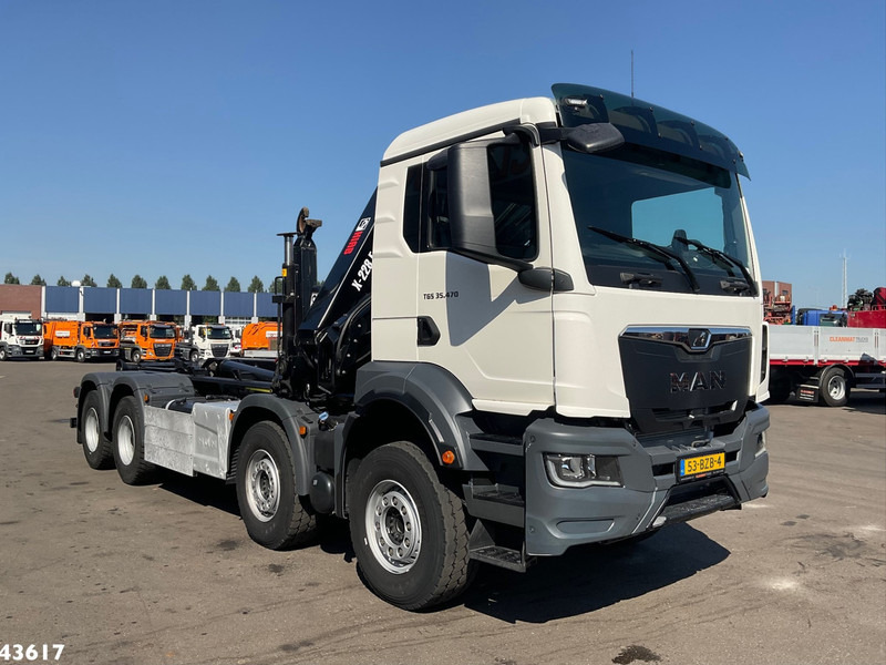 MAN TGS 32.470 8x4 Euro 6 Hiab 22 Tonmeter laadkraan Just 68.765 Km! - Hákový nosič kontajnerov: obrázok 5 MAN TGS 32.470 8x4 Euro 6 Hiab 22 Tonmeter laadkraan Just 68.765 Km! - Hákový nosič kontajnerov: obrázok 5