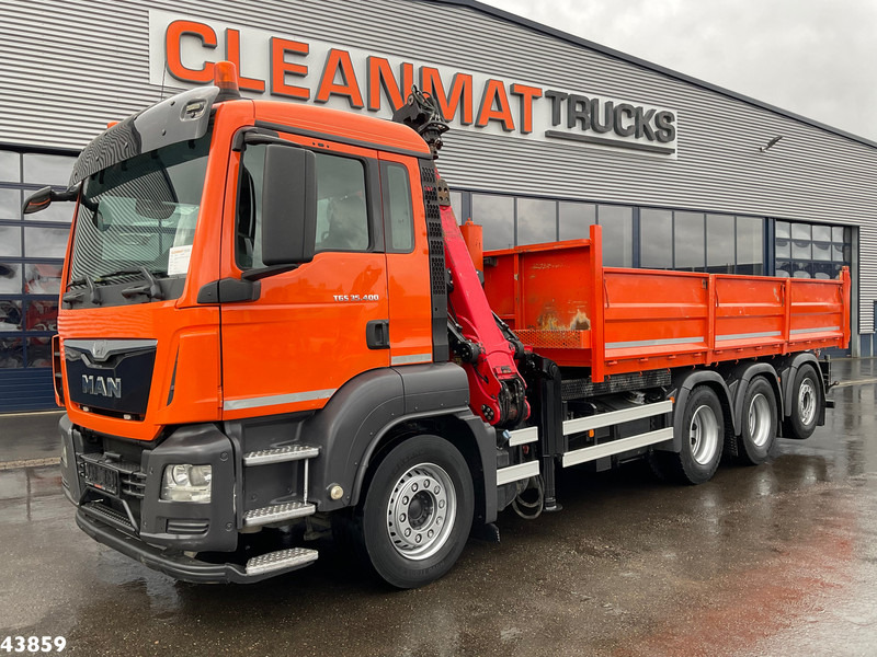 MAN TGS 35.400 8x4 Euro 6 Palfinger 17 Tonmeter Z-kraan - Sklápač, Auto s hydraulickou rukou: obrázok 4 MAN TGS 35.400 8x4 Euro 6 Palfinger 17 Tonmeter Z-kraan - Sklápač, Auto s hydraulickou rukou: obrázok 4