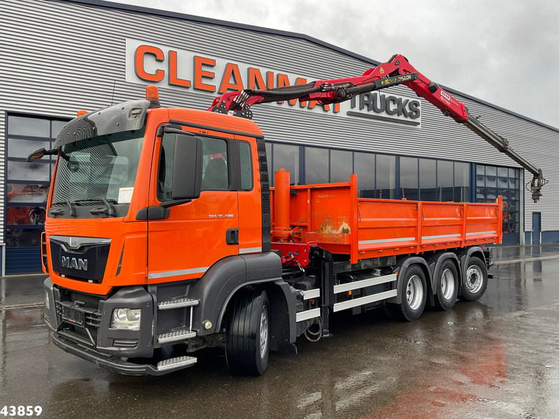 MAN TGS 35.400 8x4 Euro 6 Palfinger 17 Tonmeter Z-kraan - Sklápač, Auto s hydraulickou rukou: obrázok 2 MAN TGS 35.400 8x4 Euro 6 Palfinger 17 Tonmeter Z-kraan - Sklápač, Auto s hydraulickou rukou: obrázok 2