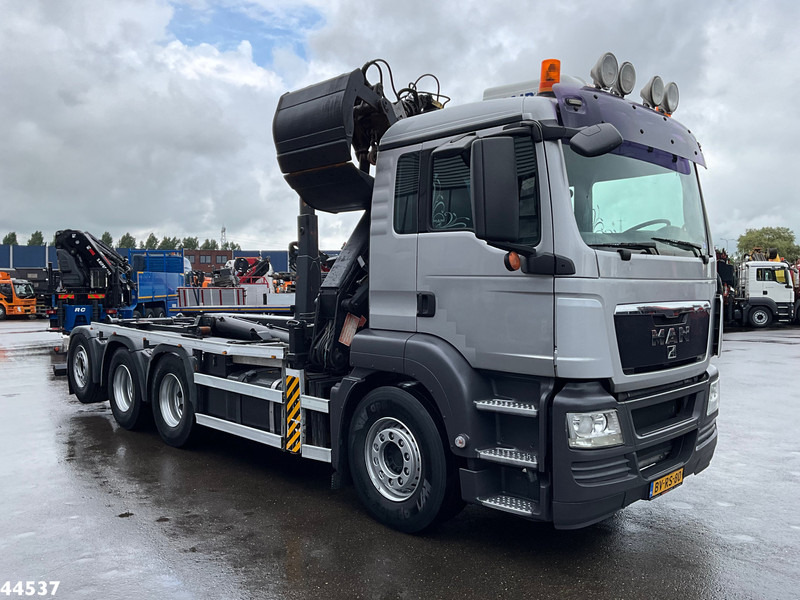 MAN TGS 35.400 8x4 HMF 16 Tonmeter Z-kraan - Hákový nosič kontajnerov: obrázok 5 MAN TGS 35.400 8x4 HMF 16 Tonmeter Z-kraan - Hákový nosič kontajnerov: obrázok 5