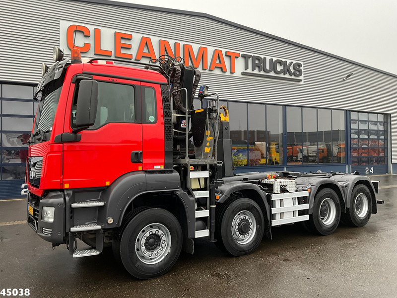 MAN TGS 35.400 8x6 Euro 6 HMF 16 Tonmeter Z-kraan - Hákový nosič kontajnerov, Auto s hydraulickou rukou: obrázok 2 MAN TGS 35.400 8x6 Euro 6 HMF 16 Tonmeter Z-kraan - Hákový nosič kontajnerov, Auto s hydraulickou rukou: obrázok 2