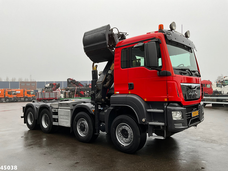 MAN TGS 35.400 8x6 Euro 6 HMF 16 Tonmeter Z-kraan - Hákový nosič kontajnerov, Auto s hydraulickou rukou: obrázok 3 MAN TGS 35.400 8x6 Euro 6 HMF 16 Tonmeter Z-kraan - Hákový nosič kontajnerov, Auto s hydraulickou rukou: obrázok 3