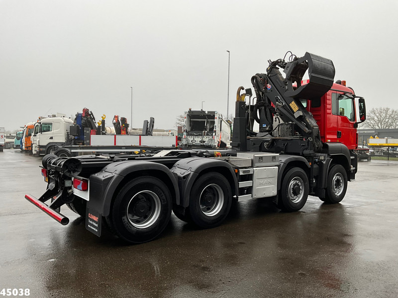 MAN TGS 35.400 8x6 Euro 6 HMF 16 Tonmeter Z-kraan - Hákový nosič kontajnerov, Auto s hydraulickou rukou: obrázok 4 MAN TGS 35.400 8x6 Euro 6 HMF 16 Tonmeter Z-kraan - Hákový nosič kontajnerov, Auto s hydraulickou rukou: obrázok 4